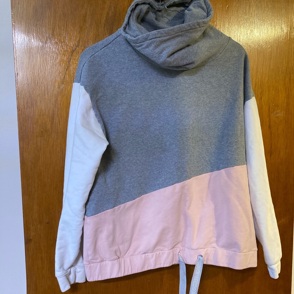 Bench sweatshirt grey/pink/white L
